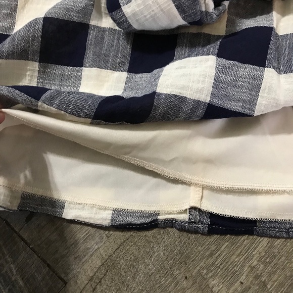 Plaid Summer Mini dress size small - Picture 3 of 6